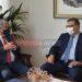 Συνάντηση Νίκου Γεωργάκου με τον πρόεδρο του Π.Ι.Σ Αθανάσιο Εξαδάκτυλο (φωτογραφίες-βίντεο)